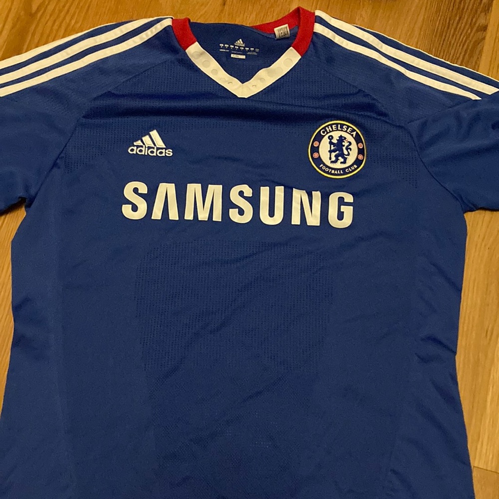 ADIDAS CHELSEA FC Training Jersey – Blue – 2013/14 Season VINTAGE
